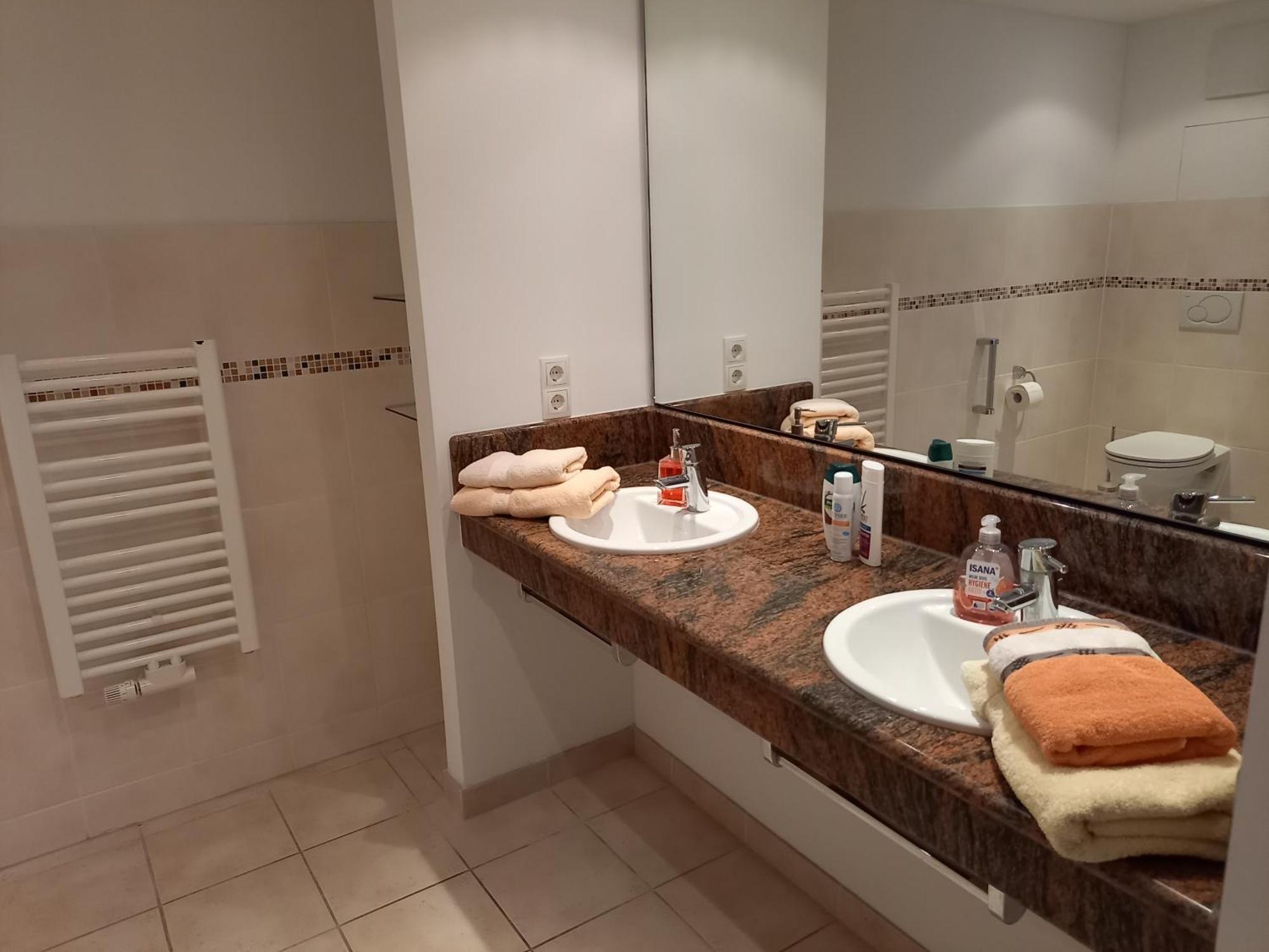 Wellness Ferienwohnung Mit Bademantelgang Zur Therme Bad Griesbach im Rottal Esterno foto
